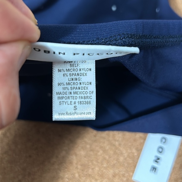 Robin Piccone Women's Standard Carly Side Tab Hipster Bikini Bottom size S - Picture 8 of 10